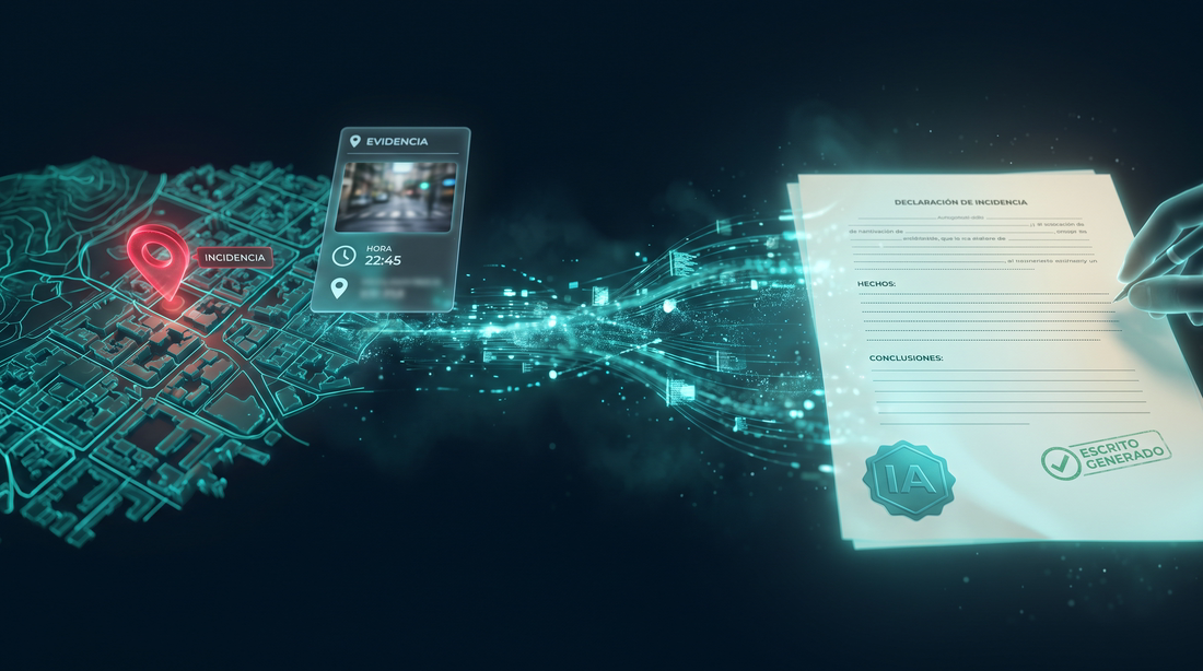 De la incidencia georreferenciada al escrito de denuncia con IA — TERRAXIS