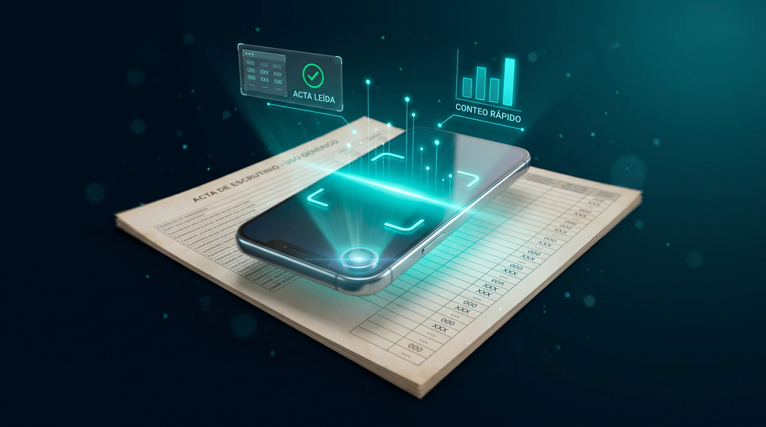 Lectura automática de actas y conteo rápido — TERRAXIS