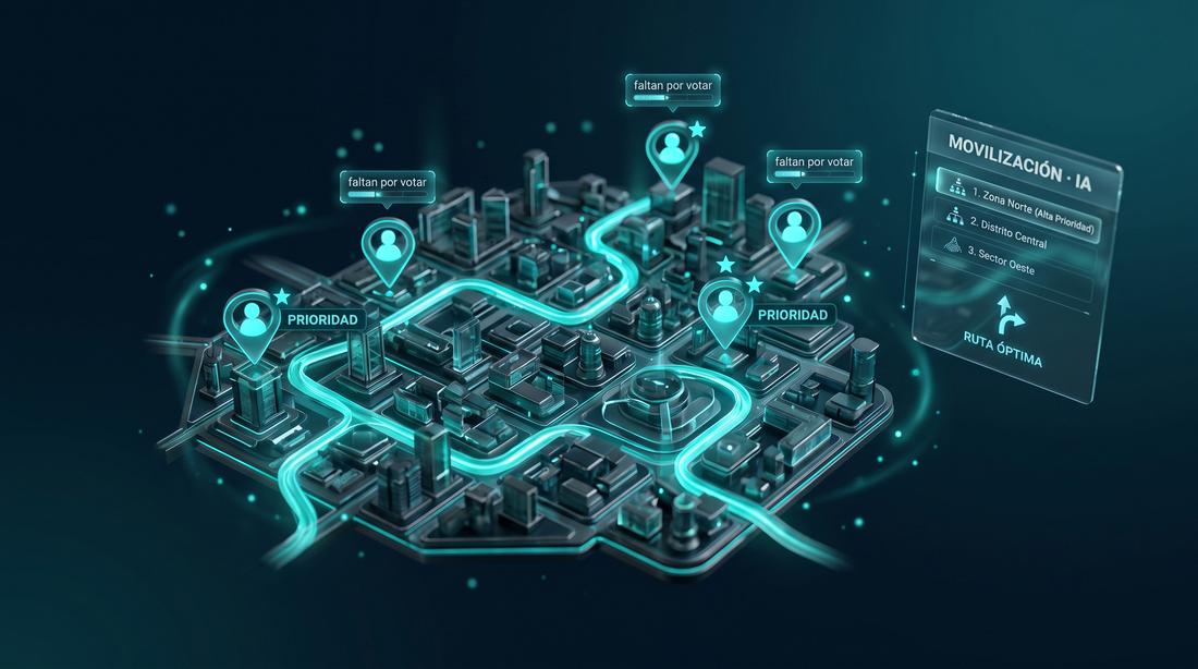 IA para movilización electoral con rutas óptimas — TERRAXIS