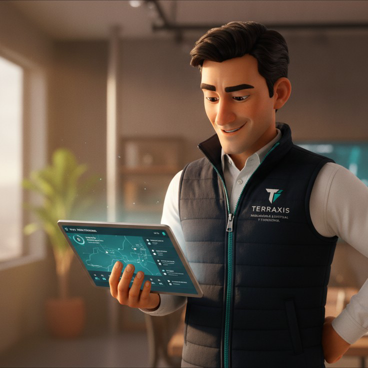 Coordinación con la plataforma TERRAXIS